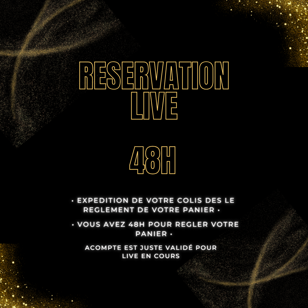 Acompte Live (Réservation 48H)