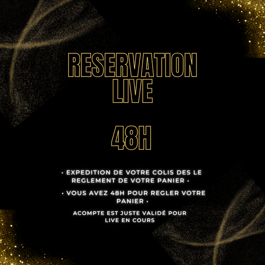 Acompte Live (Réservation 48H)